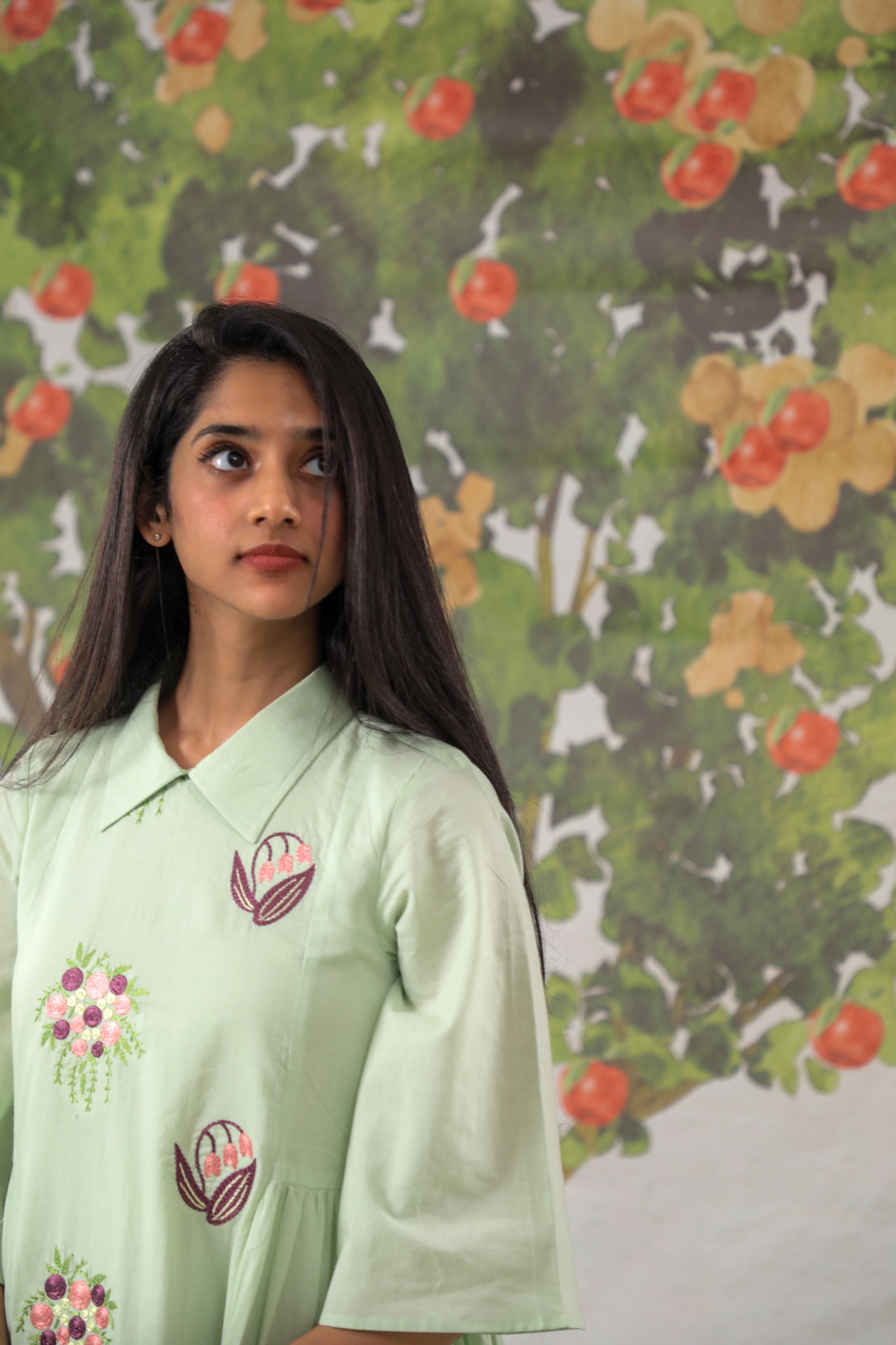 Frosted Gala Shirt Dress