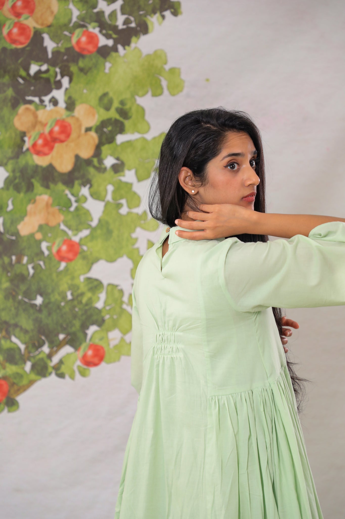 Frosted Gala Shirt Dress