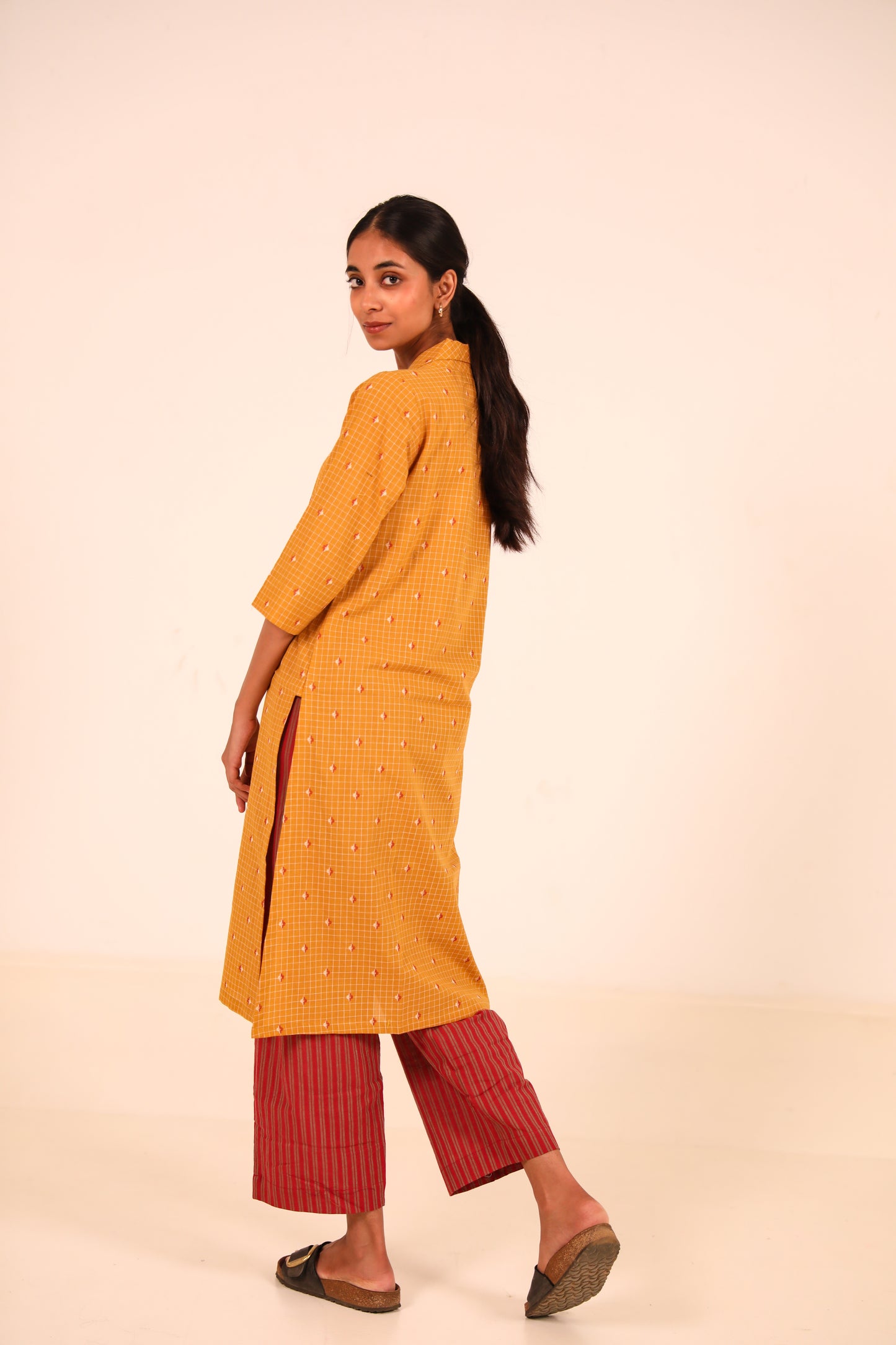 Misted Marigold Kurta Set