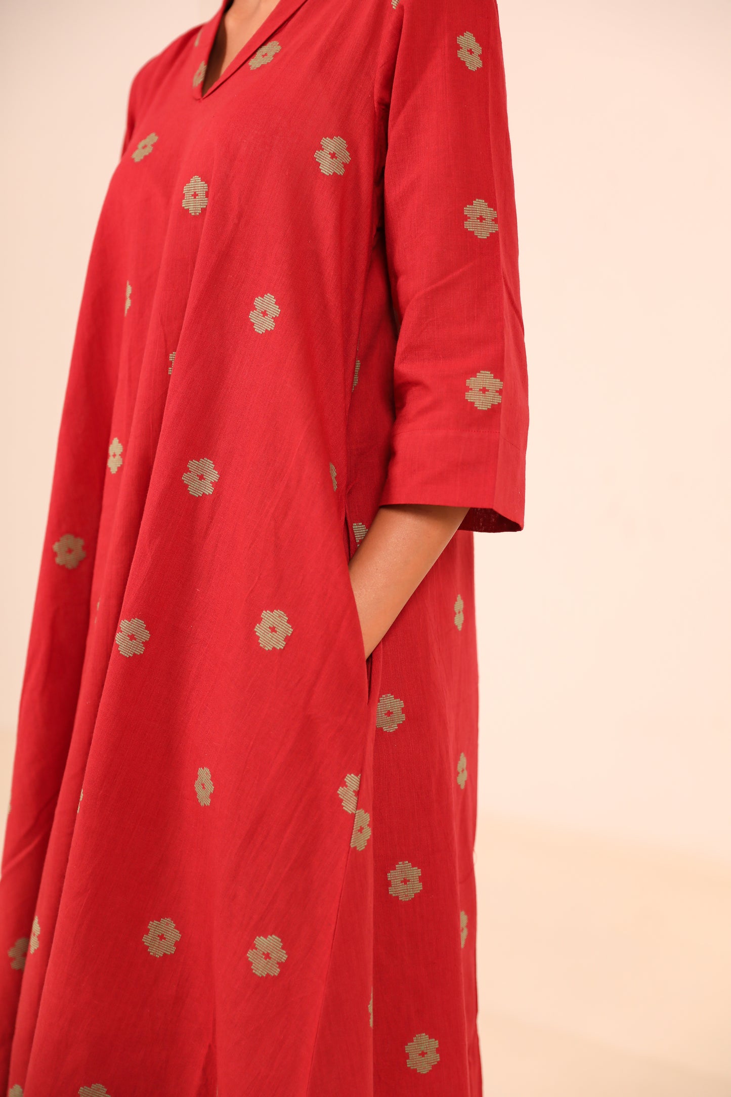 Goji Berry Kurta Set