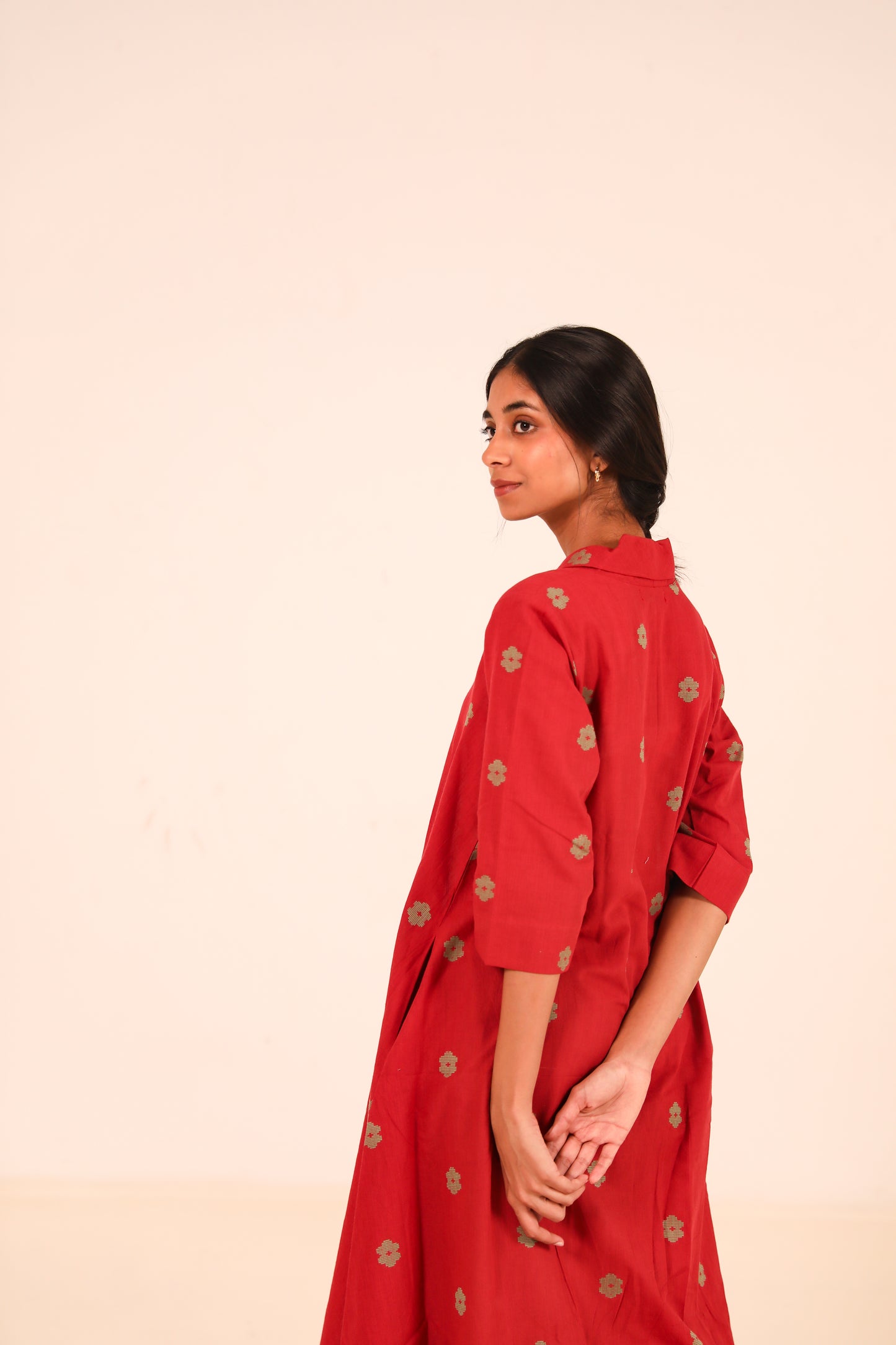 Goji Berry Kurta Set