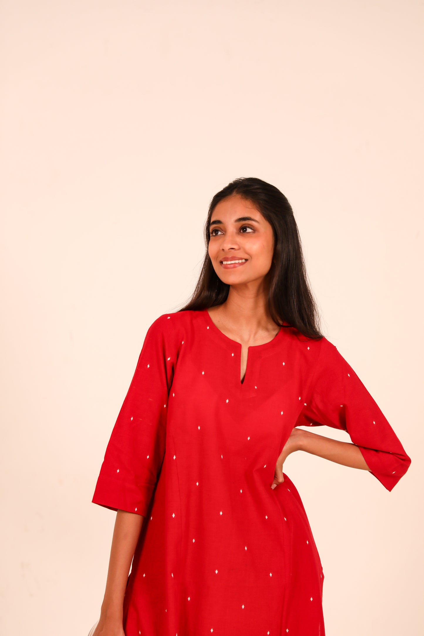 Chilli Oil Kurta Set