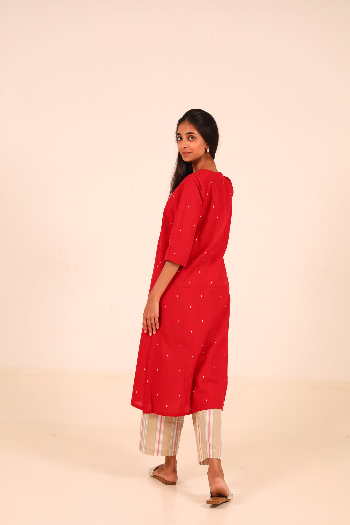 Chilli Oil Kurta Set