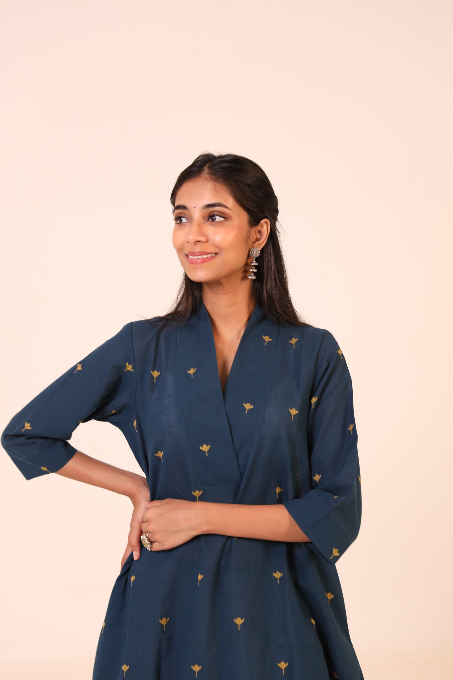 Beetle Wing Kurta Set
