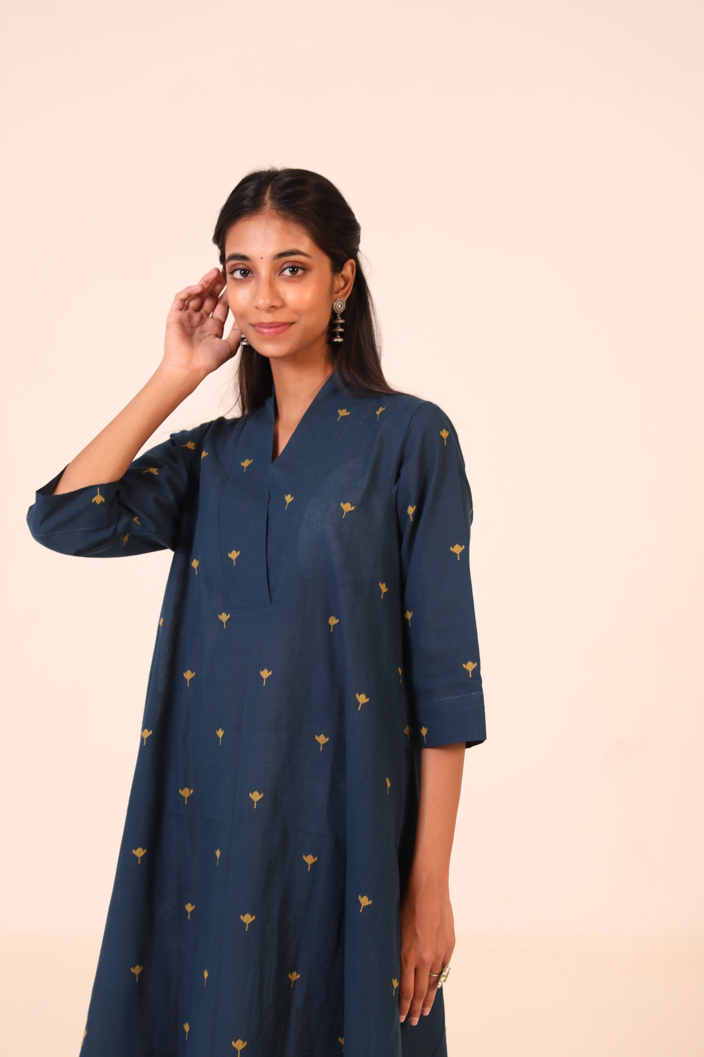 Beetle Wing Kurta Set