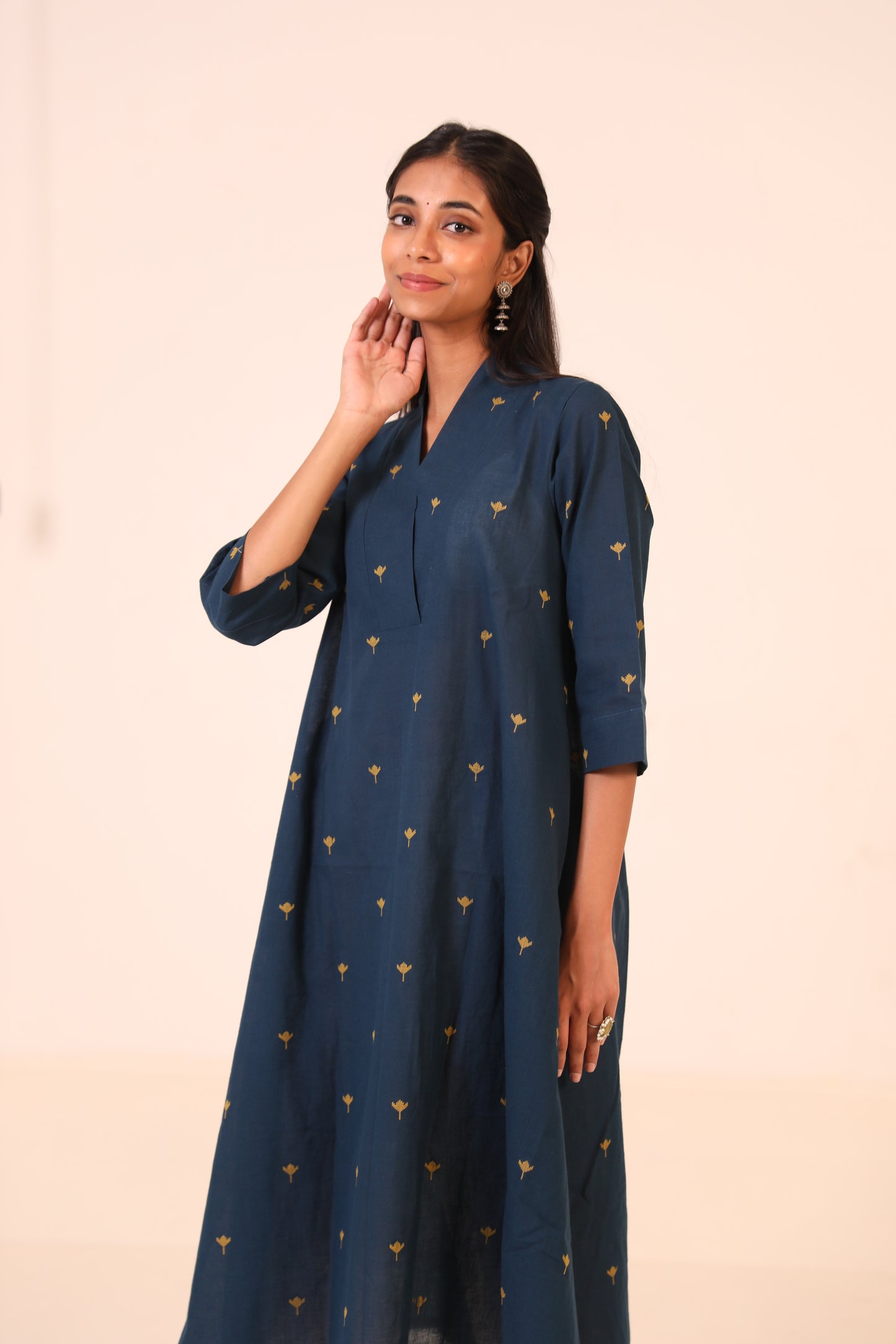 Beetle Wing Kurta Set