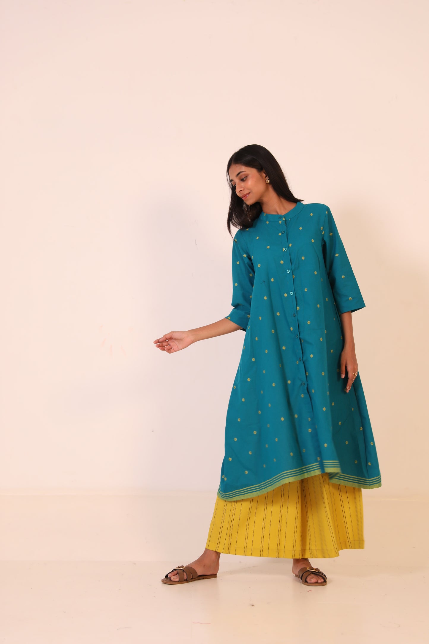 Blue Grass Kurta