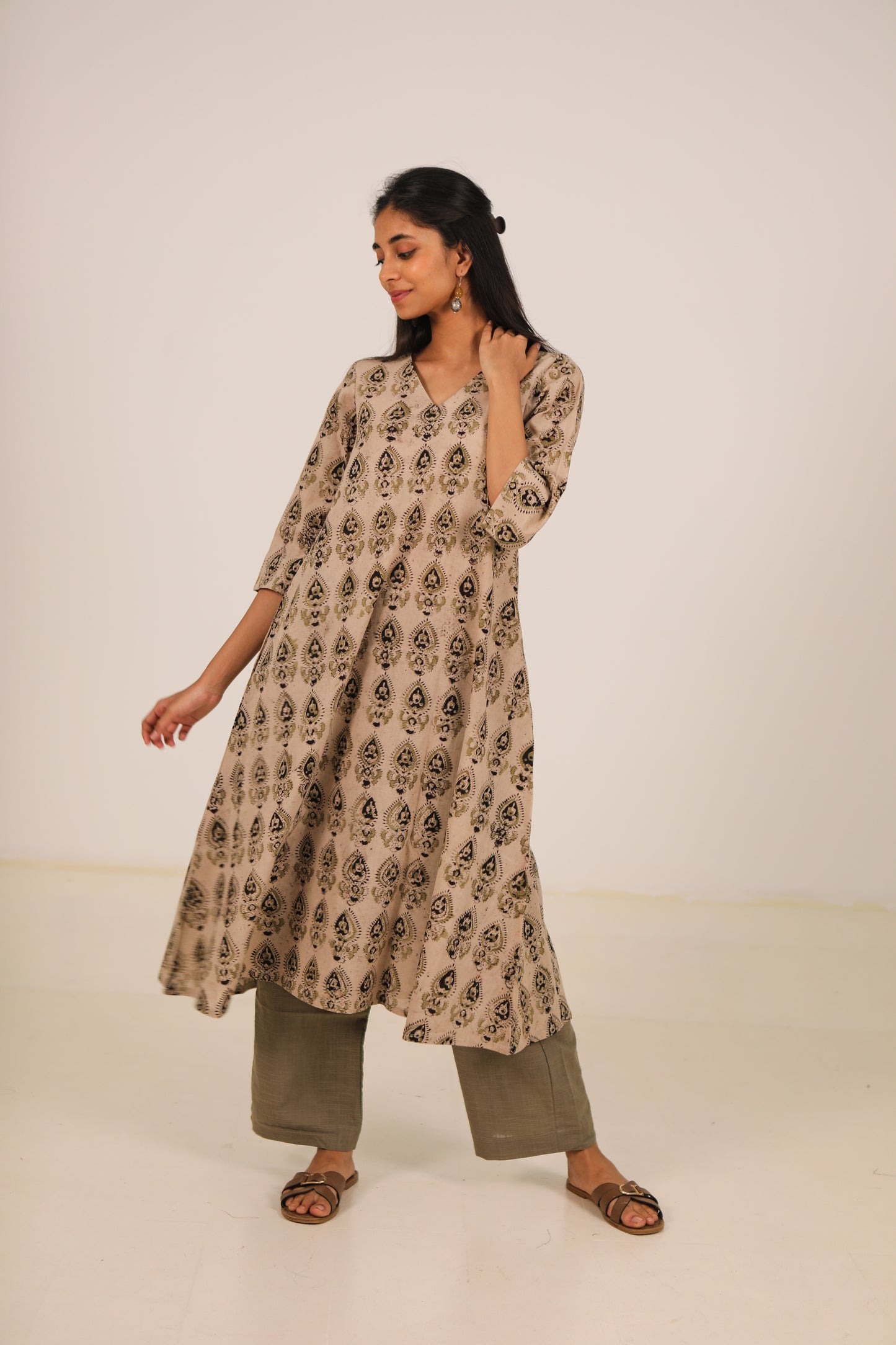 Dusty Miller Kurta Set