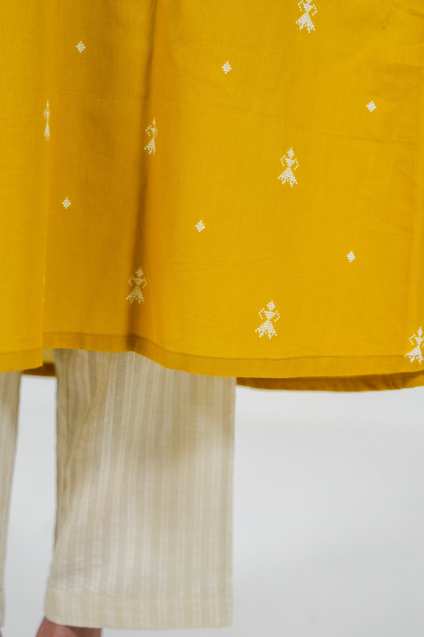Spicy Mustard Kurta Set