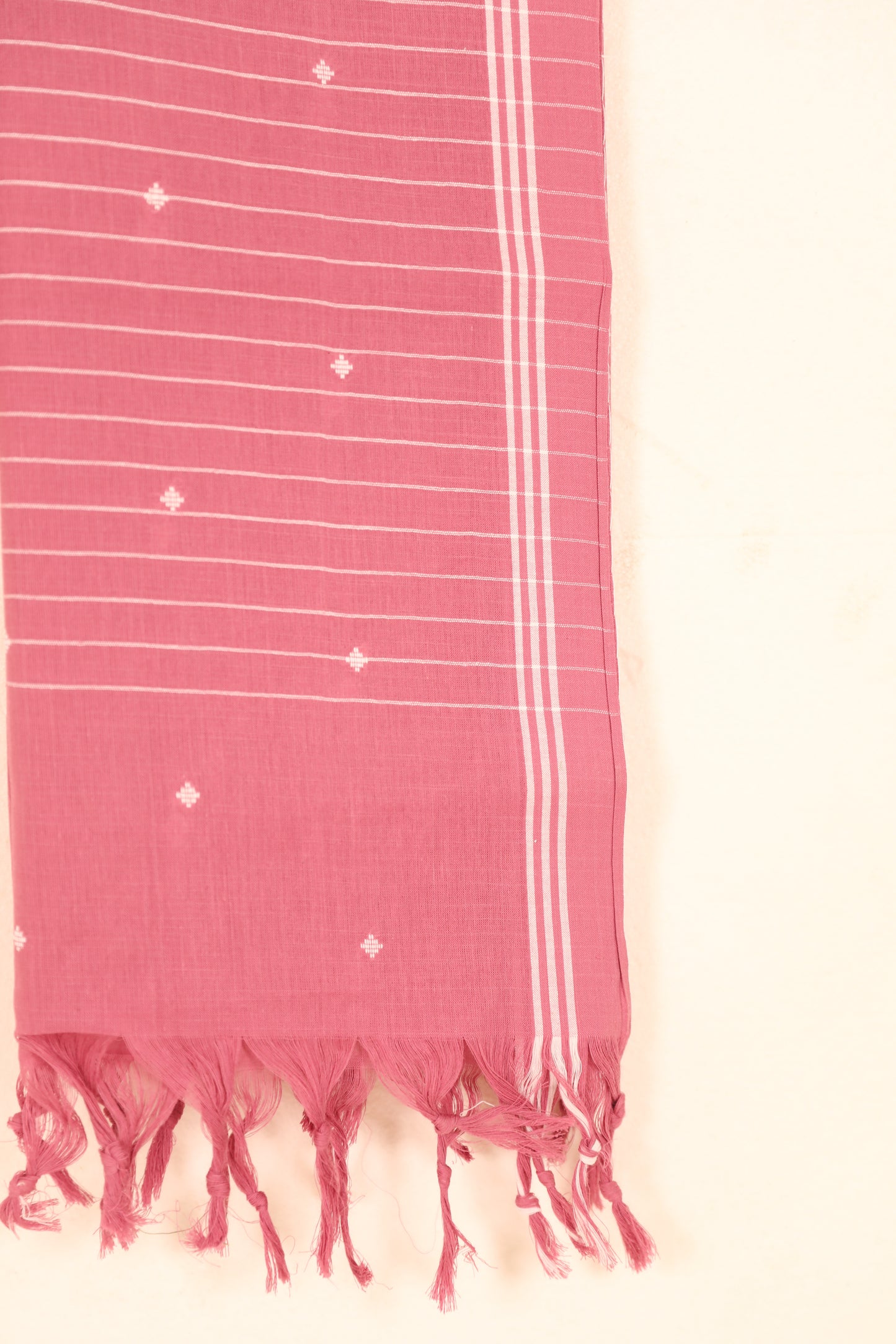 Blush Pink Cotton Dupatta