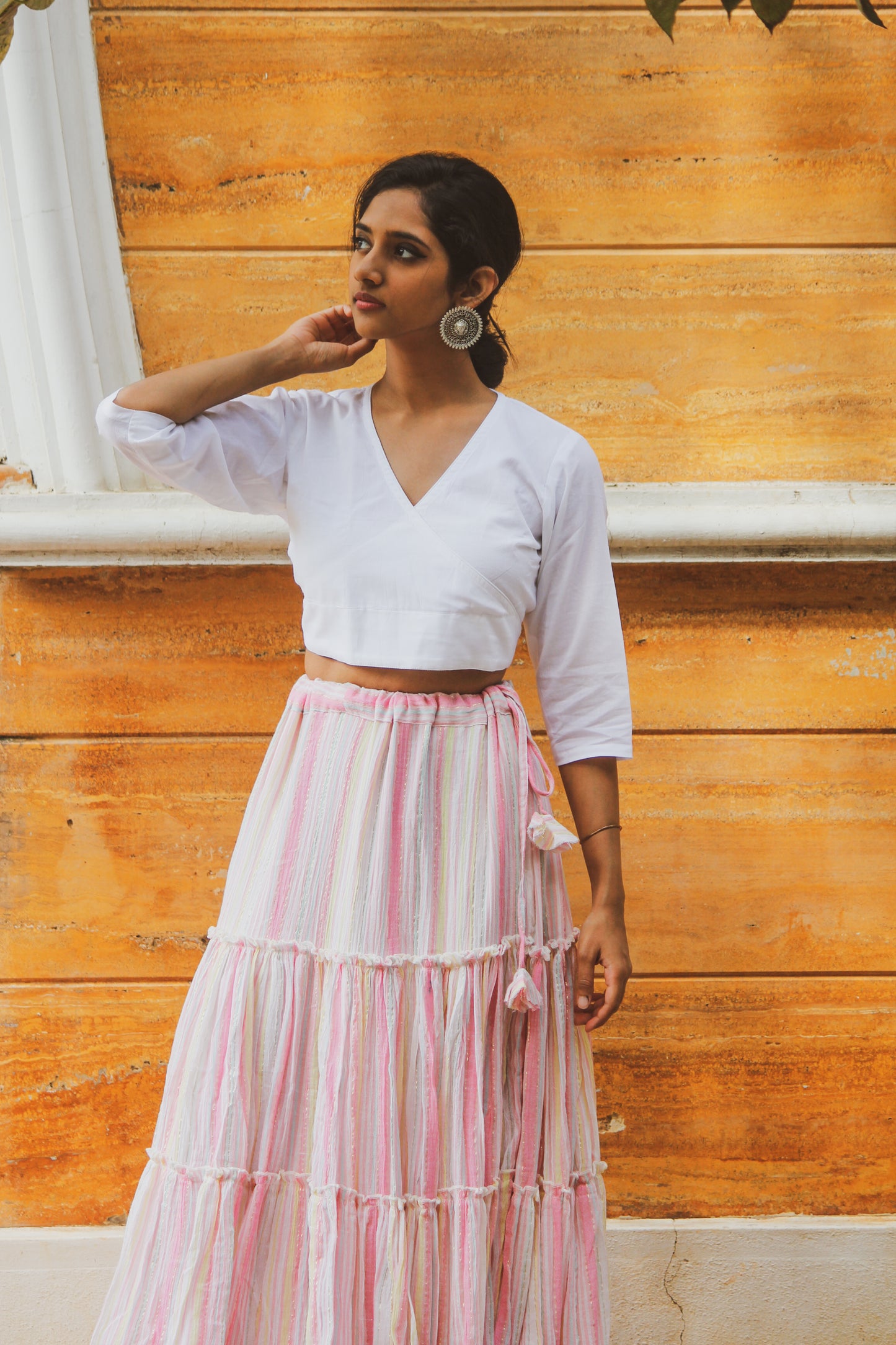 A Walk in a Park Set ( SKIRT + TOP )