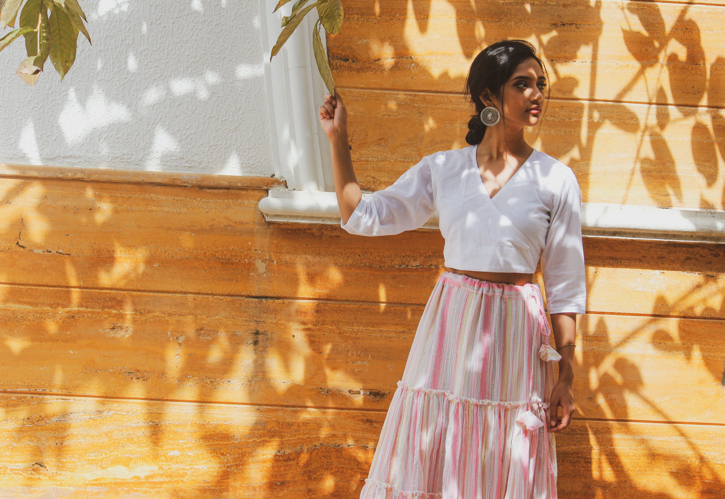 A Walk in a Park Set ( SKIRT + TOP )