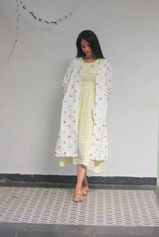 Lily of the Valley Corduroy Coat
