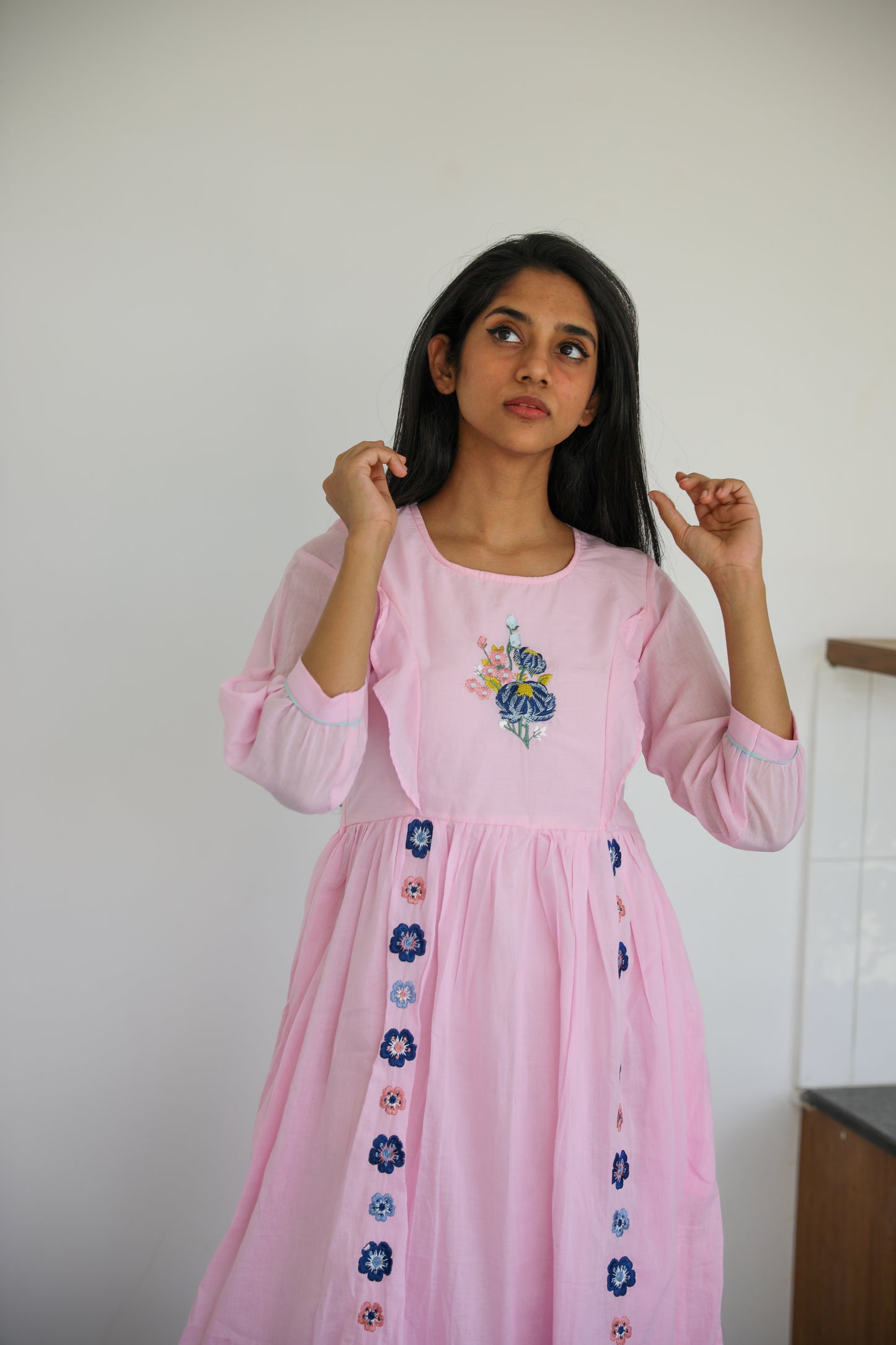 Pressed Rose Dress