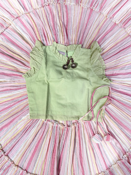 A Walk in a Park Set ( SKIRT + TOP )