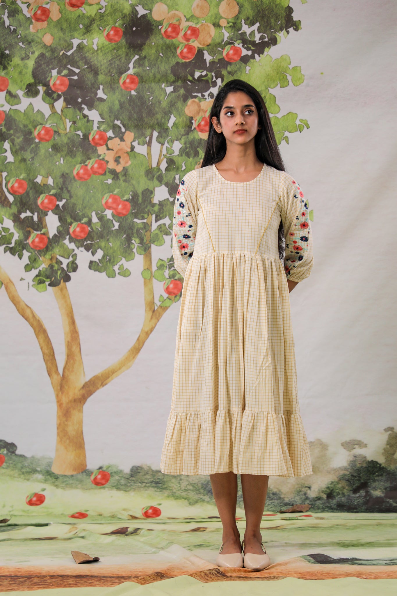 Caramalised Apple Pie Dress