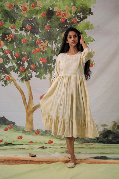 Caramalised Apple Pie Dress