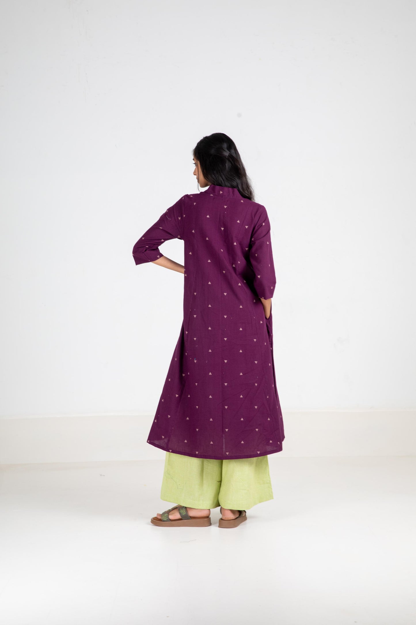 Queen of Plum Kurta Set