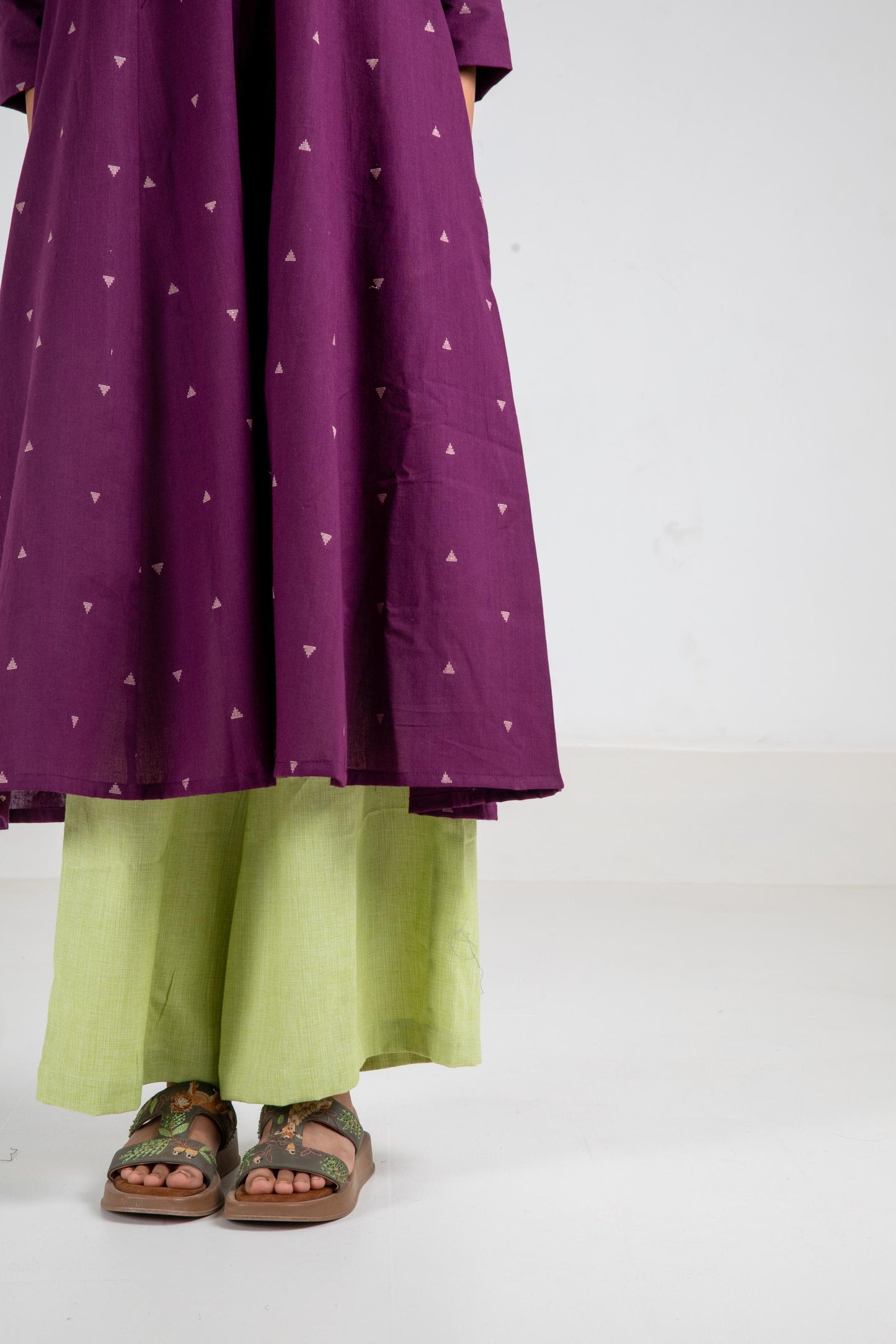 Queen of Plum Kurta Set