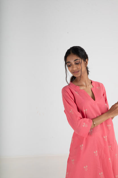 Thinking Pink Kurta Set