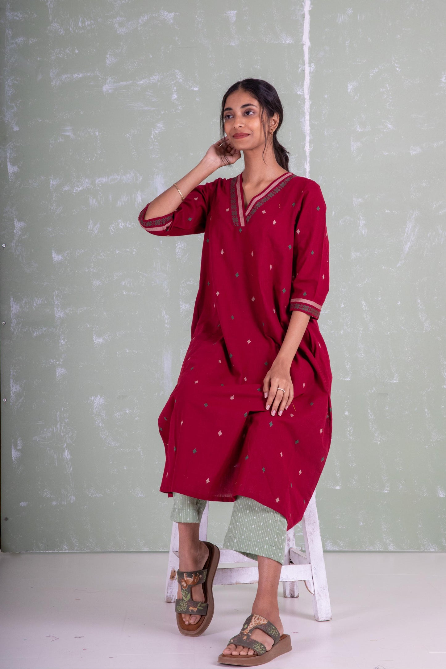 Merlot Kurta Set