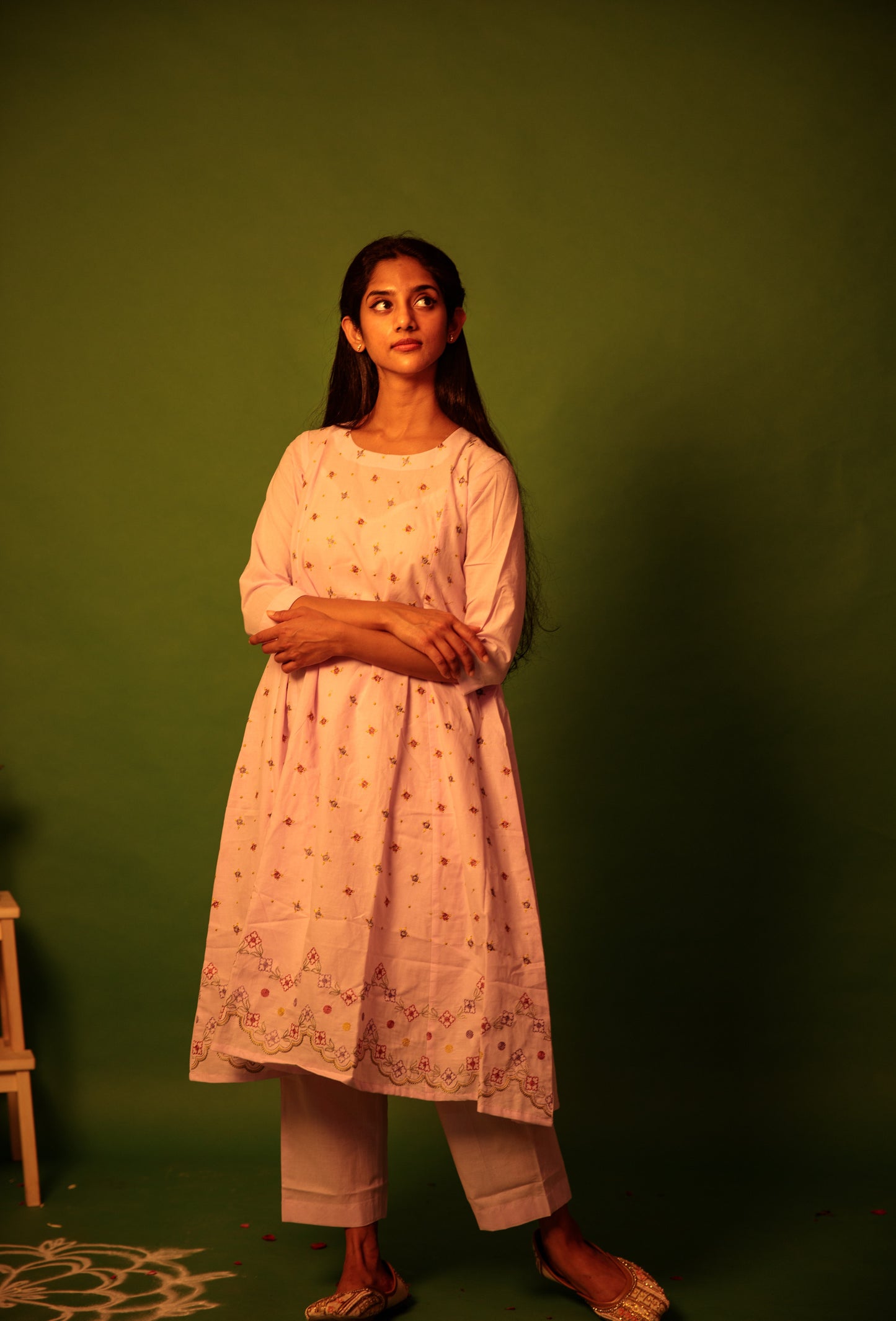 Sunlit Allium Kurta Set