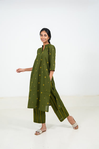 Chive Kurta Set