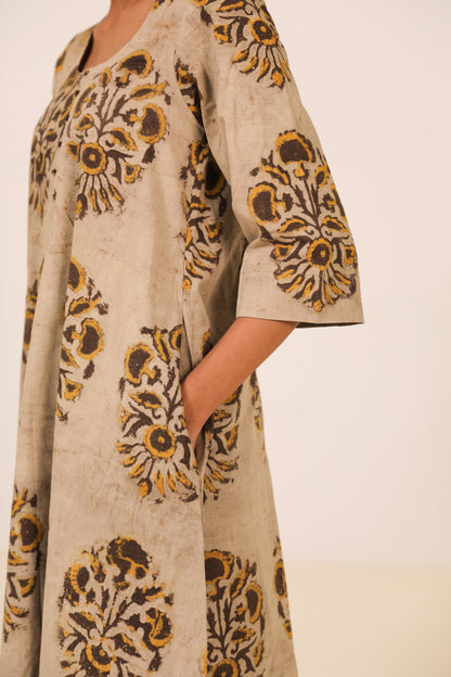 Ochre Kurta Set
