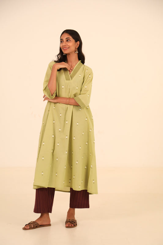 Lime Pie Kurta Set