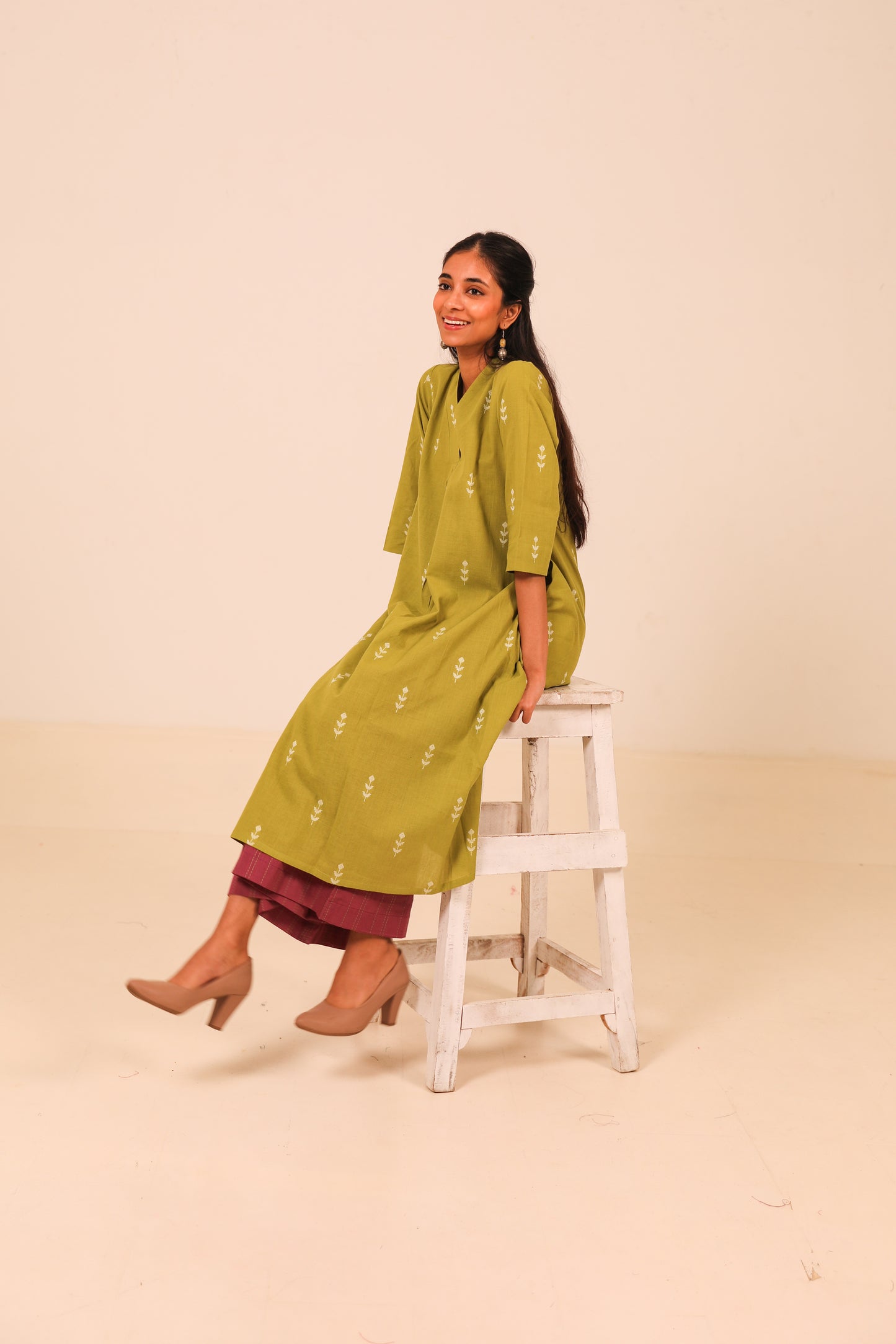 Tender Stem Kurta Set