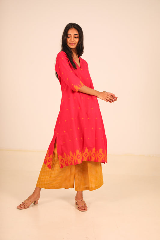 Pink Yarrow Kurta Set
