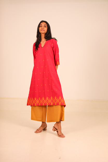 Pink Yarrow Kurta Set