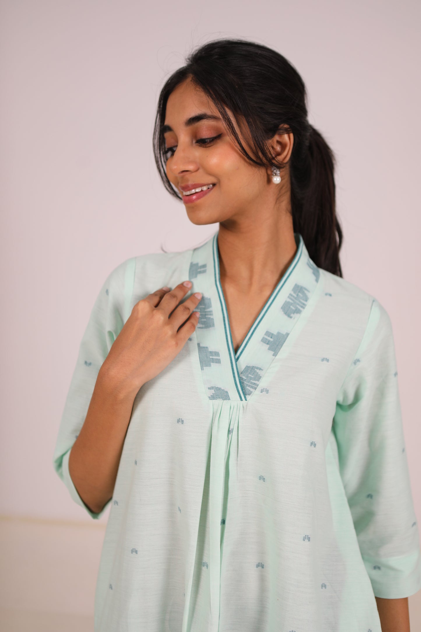 Delphinium Kurta Set