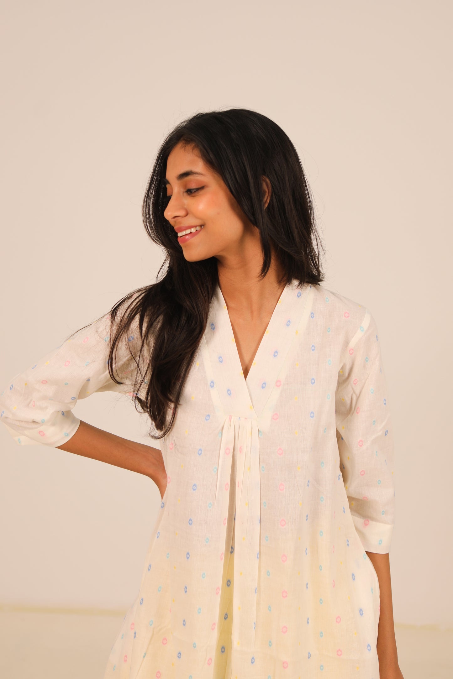 Parrot Tulip Kurta Set