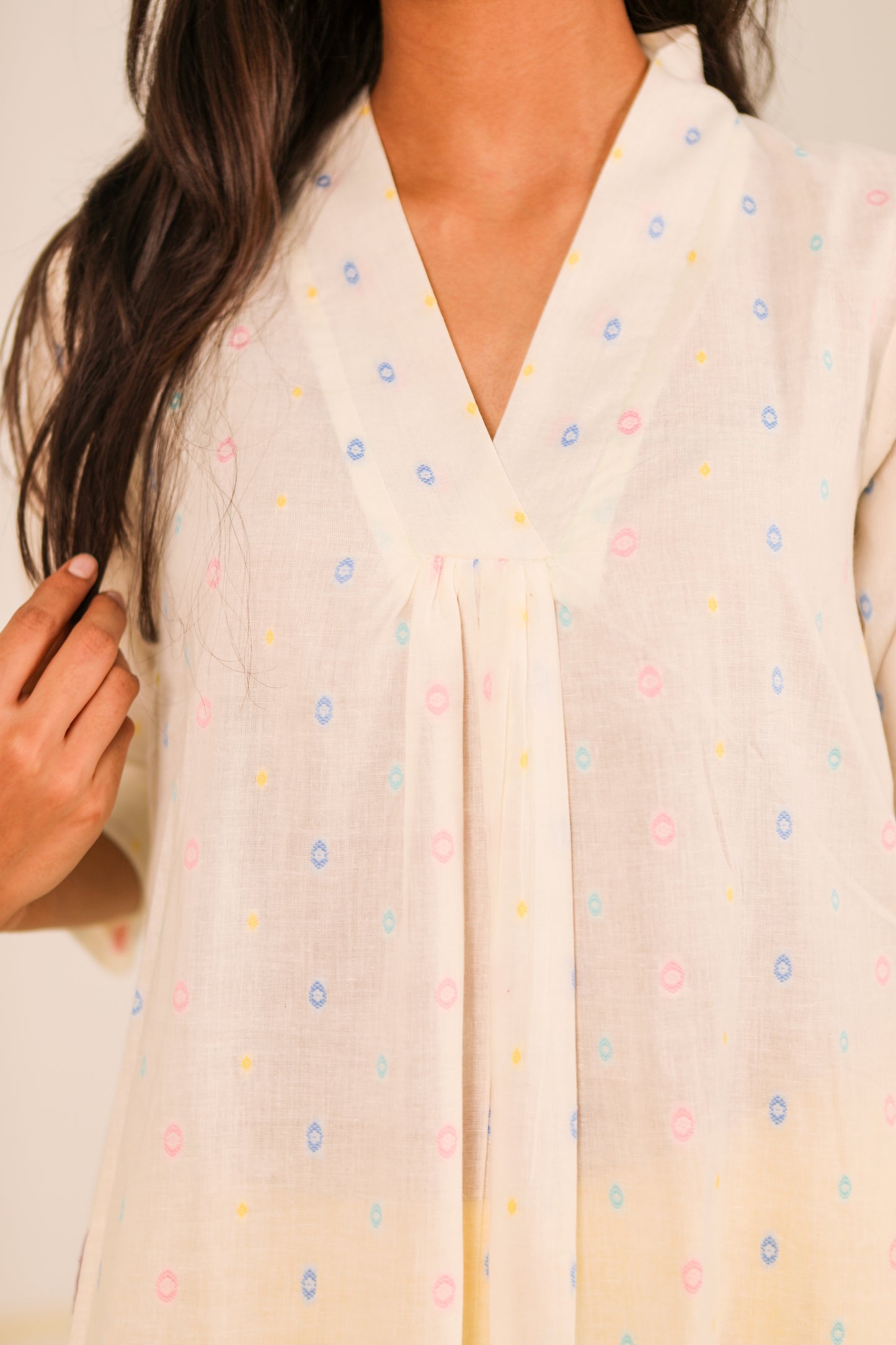 Parrot Tulip Kurta Set