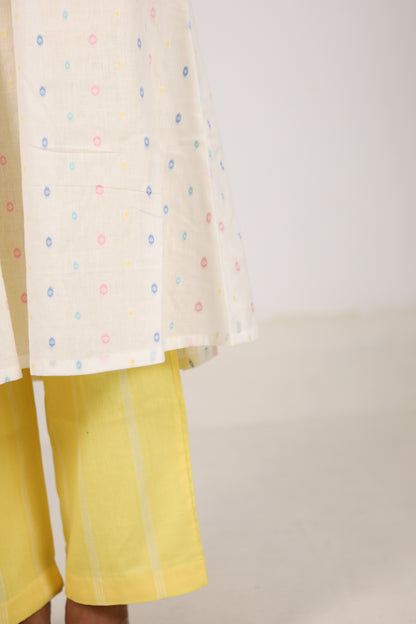 Parrot Tulip Kurta Set