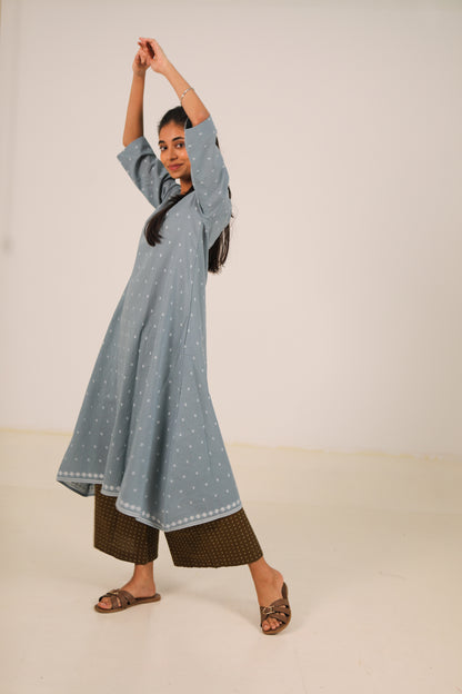 Olive branches Kurta Set