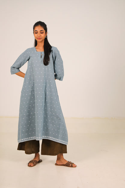 Olive branches Kurta Set