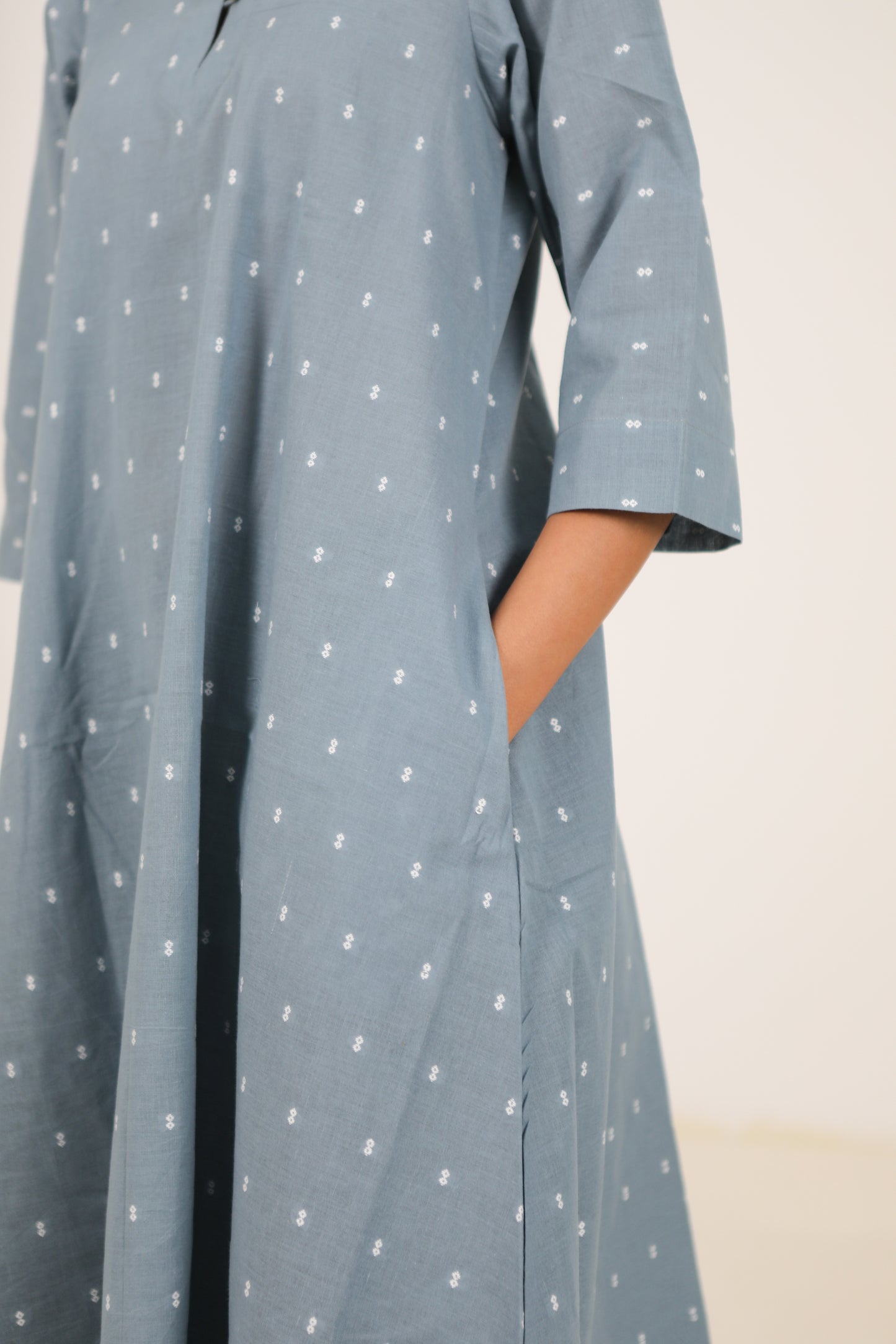 Olive branches Kurta Set