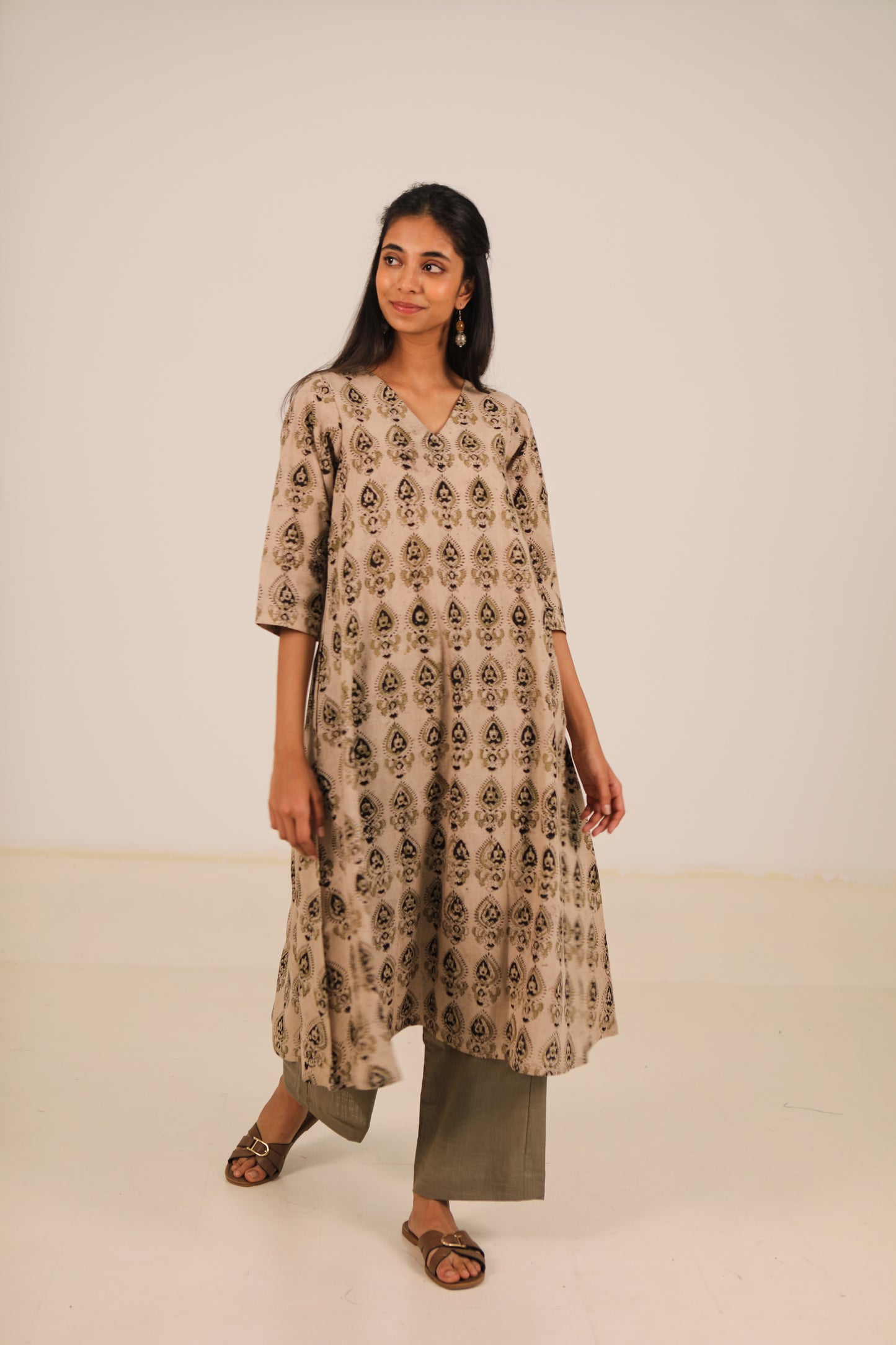 Dusty Miller Kurta Set