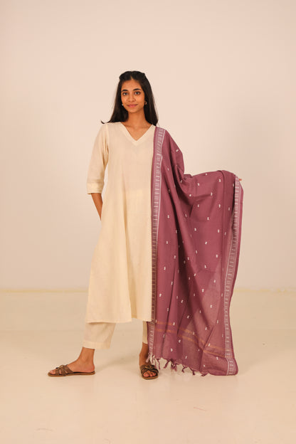 Lavender Orchids Suit Set