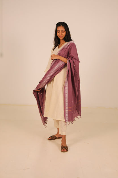 Lavender Orchids Suit Set