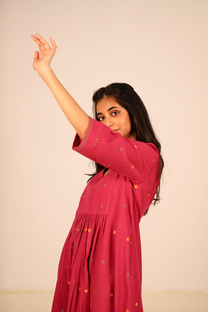 Bougainvillea Kurta Set