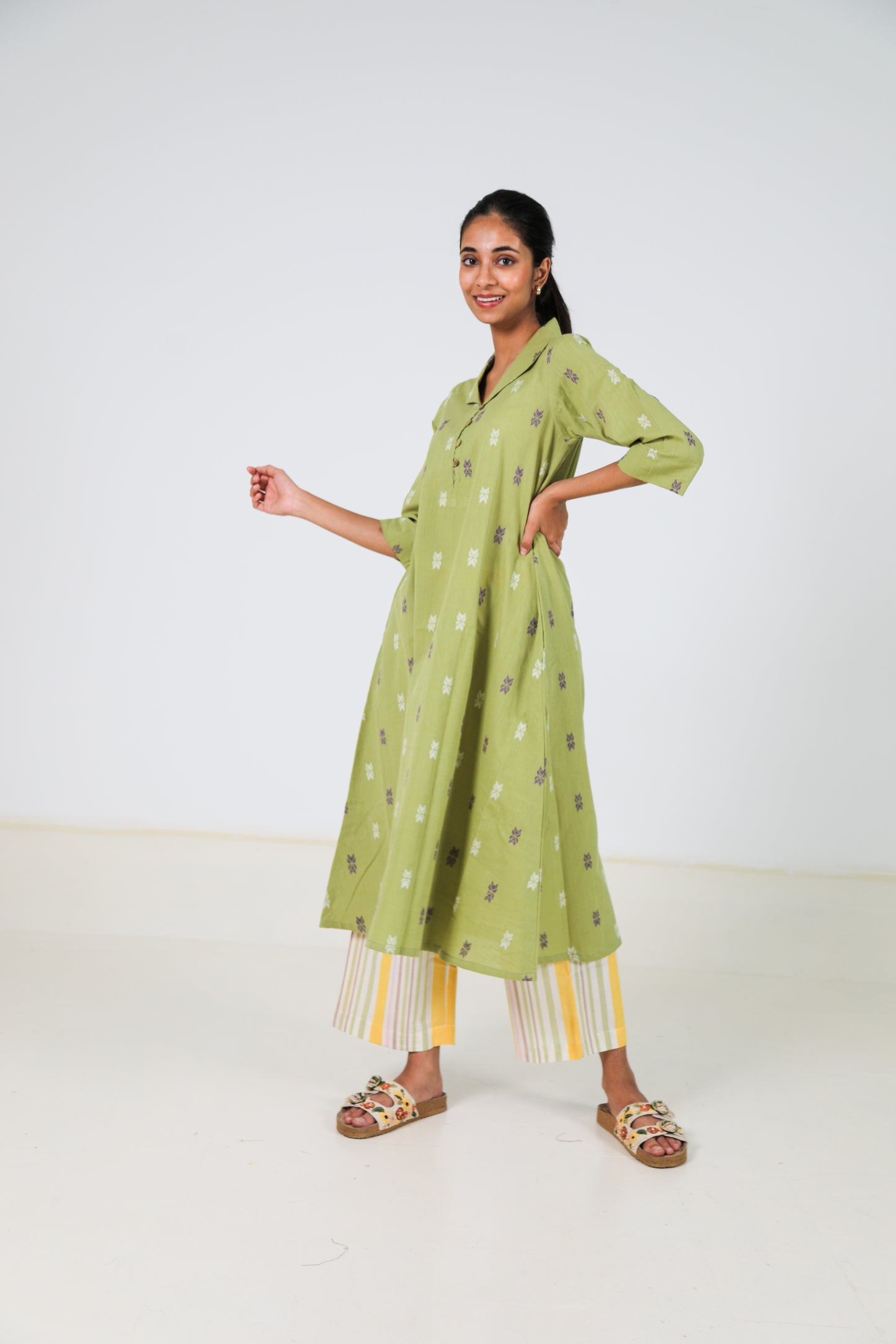 Sunny Lime Kurta