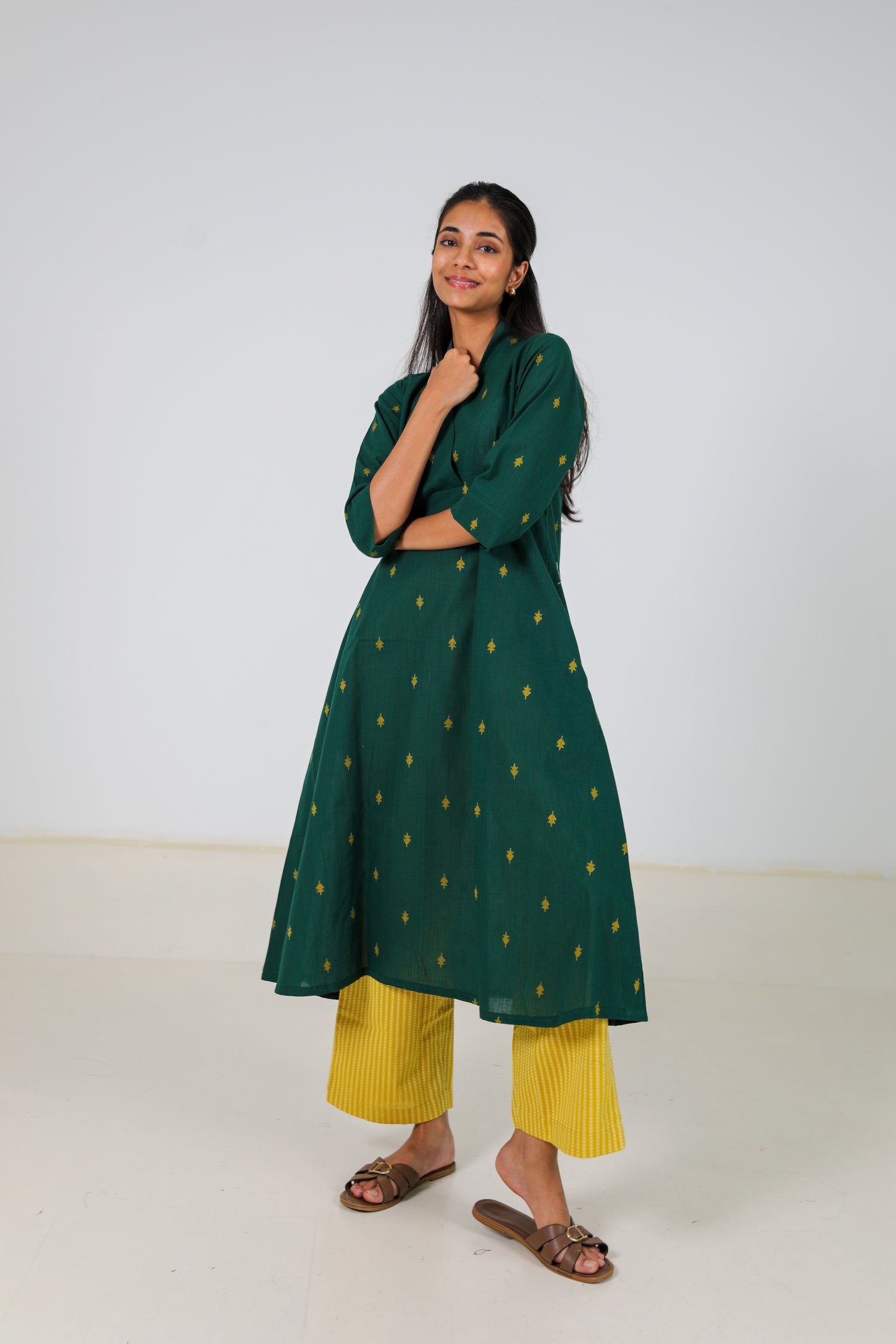 Forest Flower Kurta Set