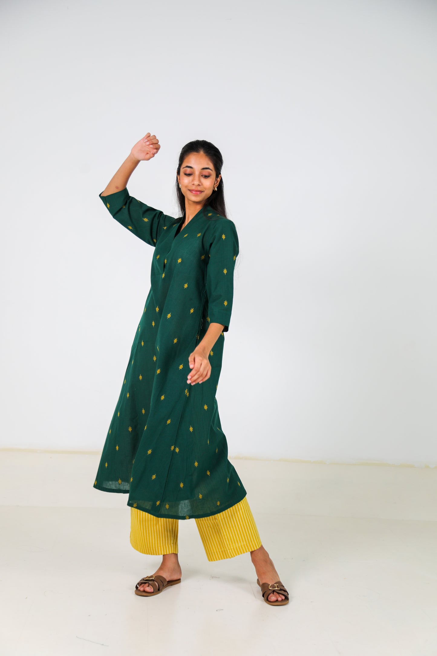 Forest Flower Kurta Set