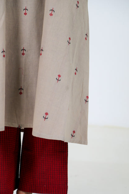 Bleached Sand Kurta Set