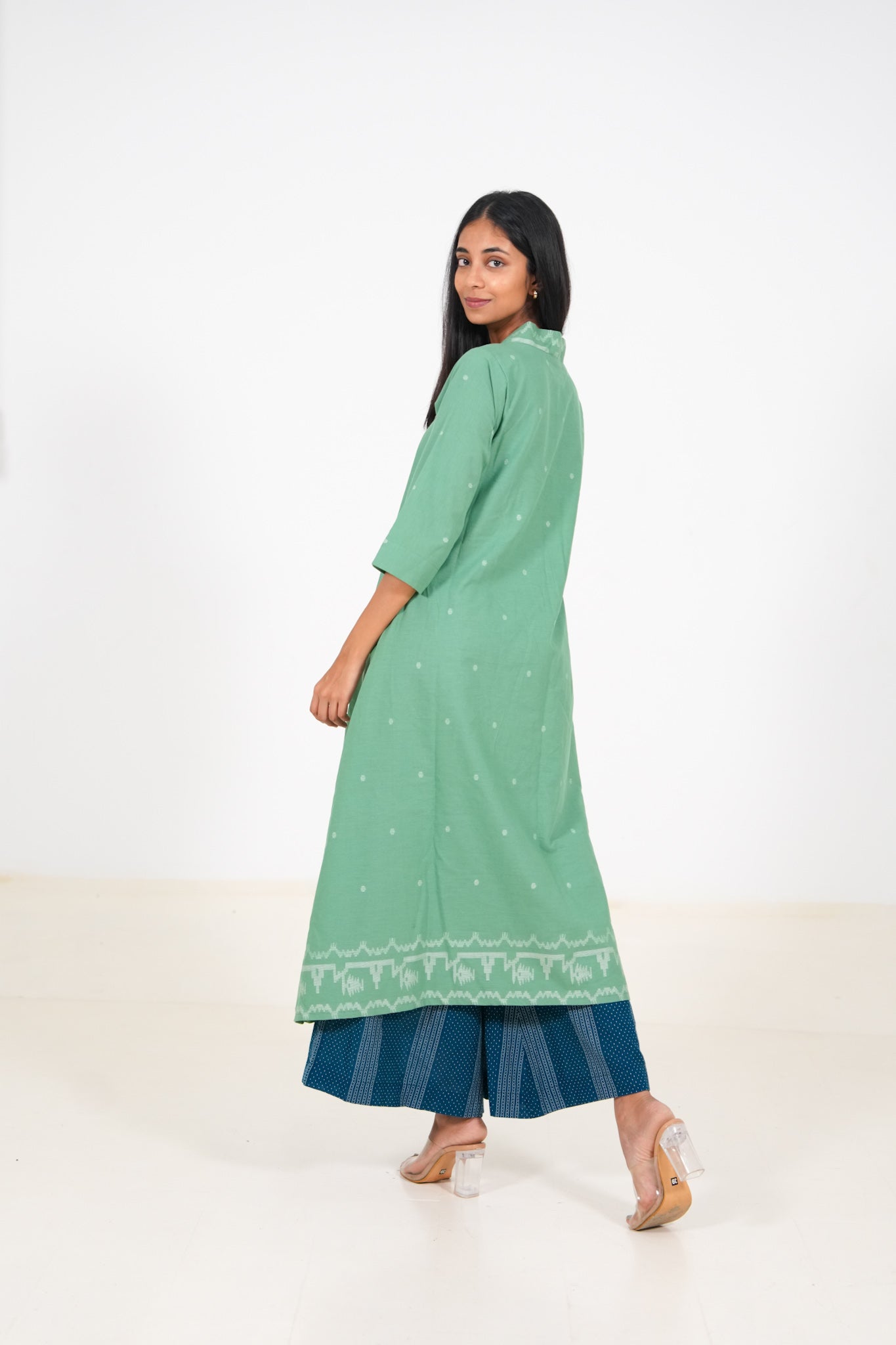 Ocean Green Kurta Set