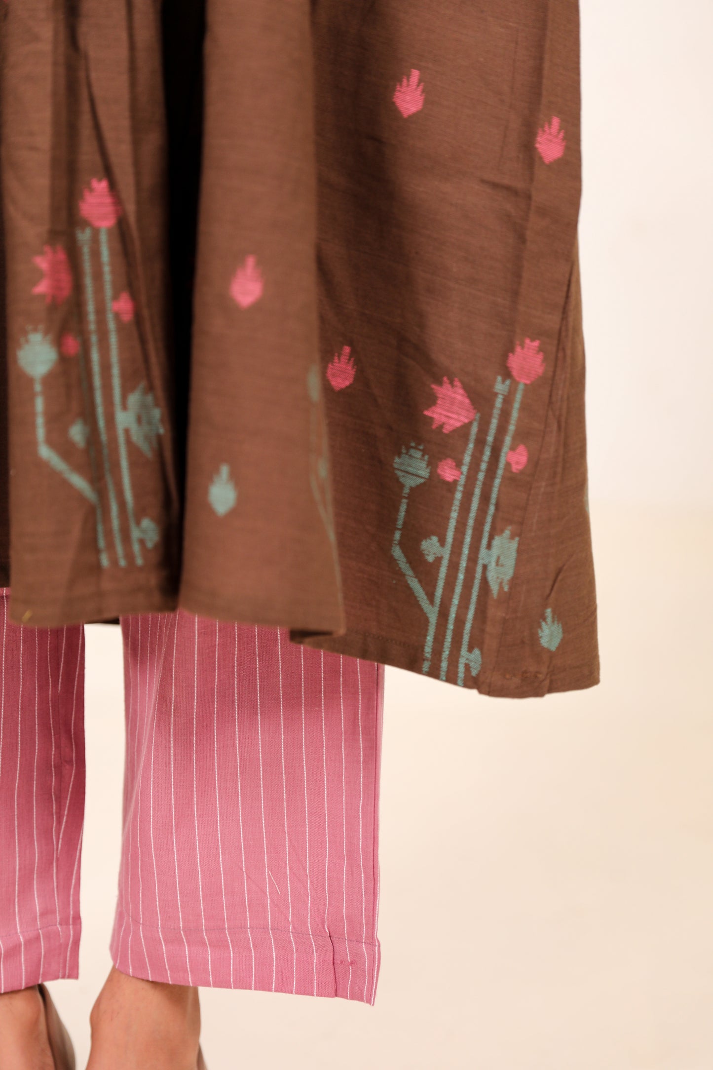 Cherry Wood Kurta Set