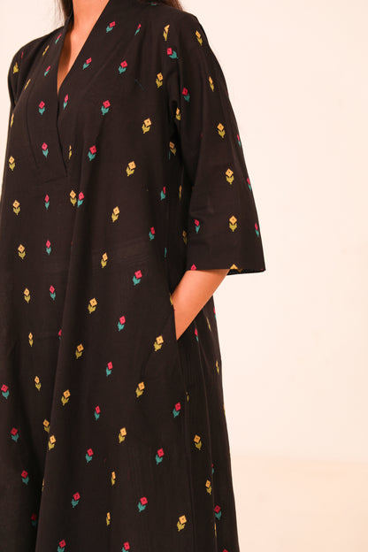 Night Flowers Kurta Set